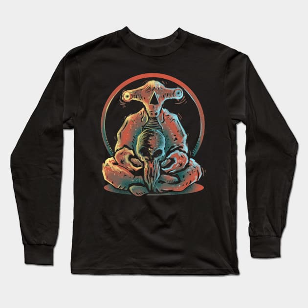 Horn eyes Long Sleeve T-Shirt by barmalisiRTB